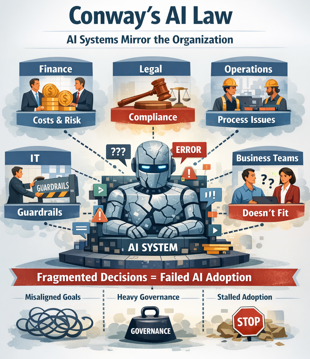 Created using ChatGPT Conway's Law for AI, the model supports the current structure; for better or worse.